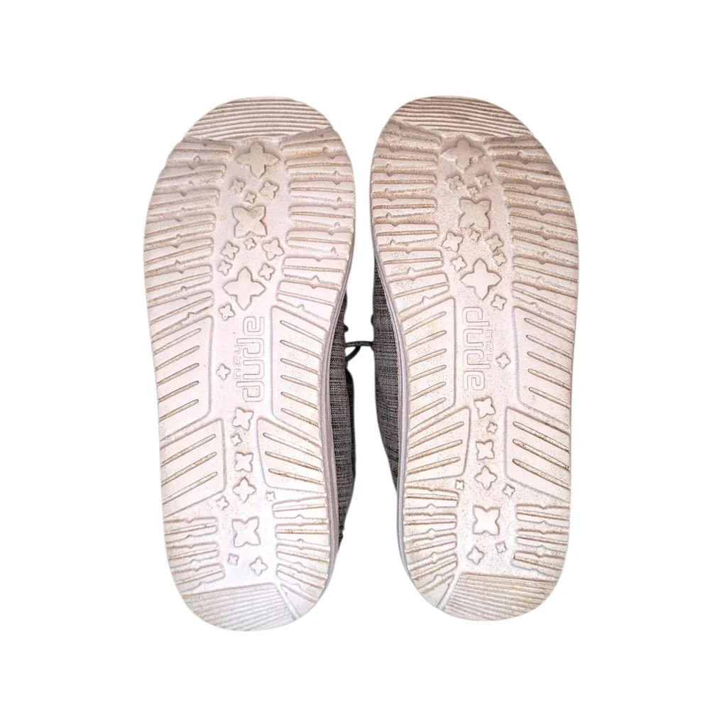 HEYDUDE Gray Casual Child Slip-On Shoes